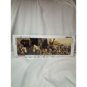 Eurographics Fine Art Panoramic Noah's‎ Ark 1000 Piece Puzzle Haruo Takino